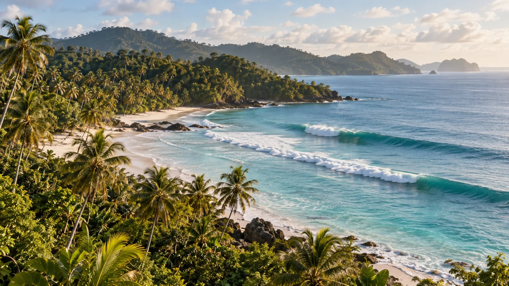 Ilustrasi sinematik Mentawai