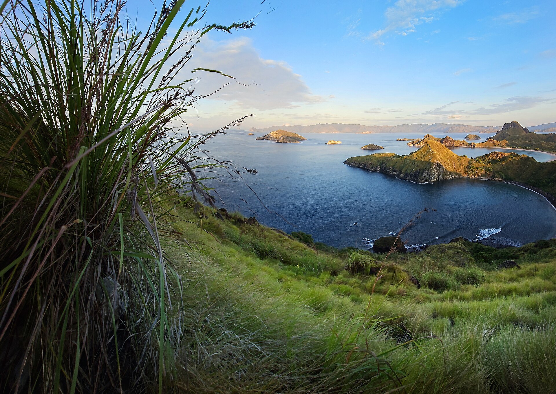 Padar island landscape